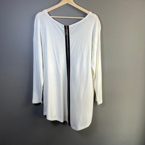 Soft Surroundings Cream Margulies Sweater Size Large - Picture 5 of 7